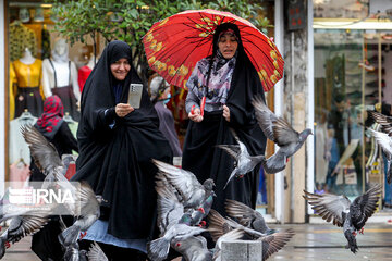 Iran : pluie d'été à Rasht