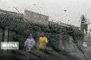 Lluvia de verano en Rasht
