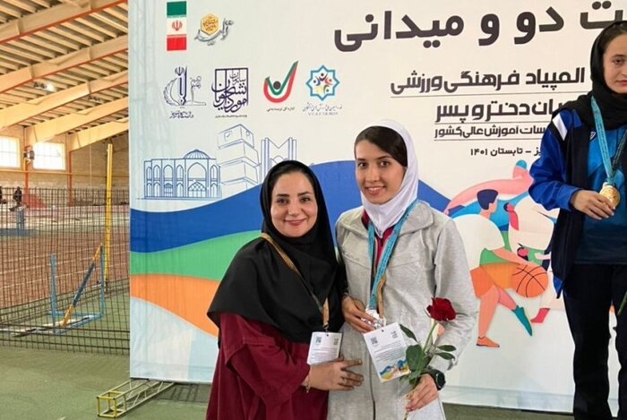 دانشجویان گنبدی در المپیاد ورزشی تبریز ۲ مدال طلا و نقره کسب کردند