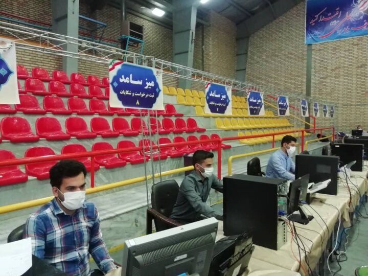 برپایی میز ارتباطات مردمی وزارت تعاون، کار و رفاه اجتماعی در سفر استانی دولت به همدان