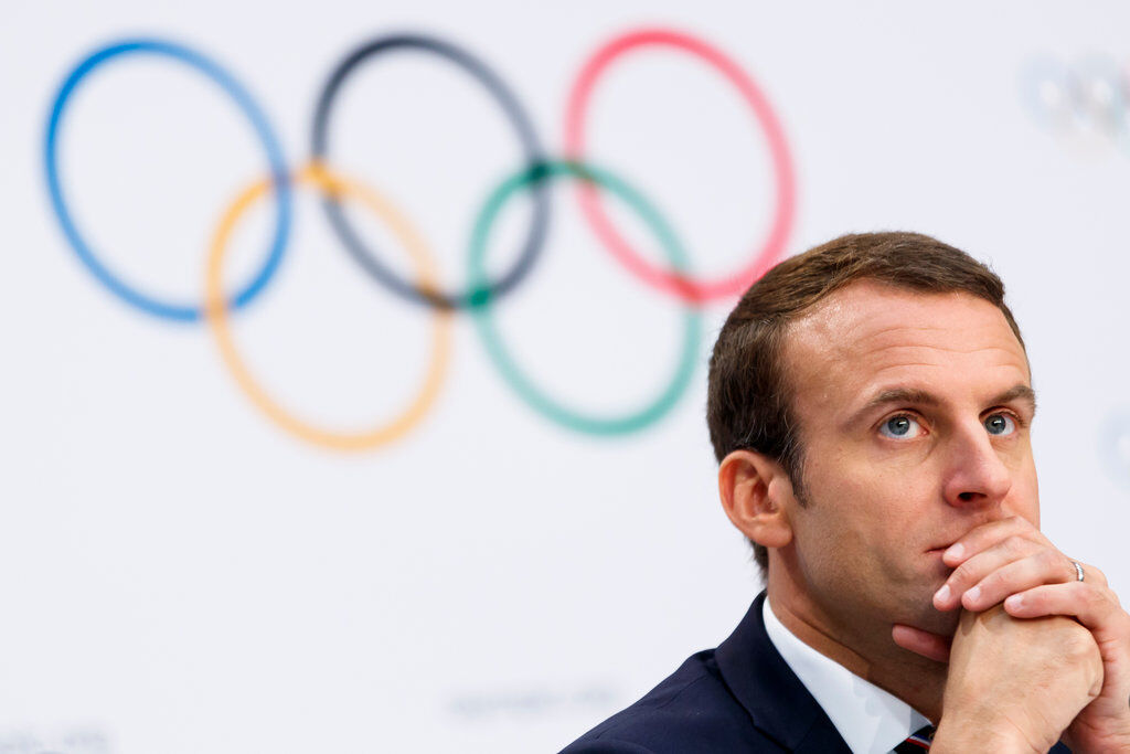 تلاش مکرون در راستای فرونشاندن نگرانی‌های کمیته سازماندهی المپیک پاریس