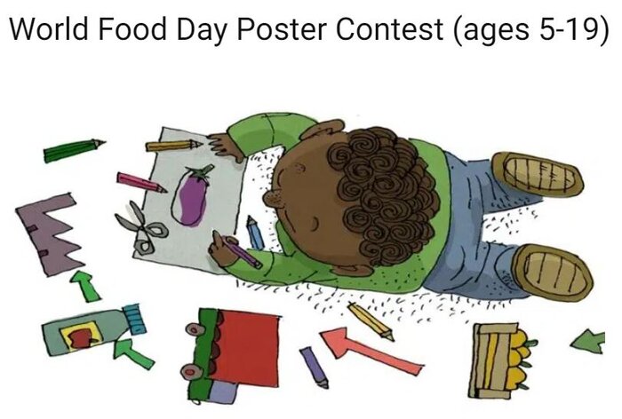 مسابقات نقاشی فائو برای کودکان به مناسبت روز جهانی غذا