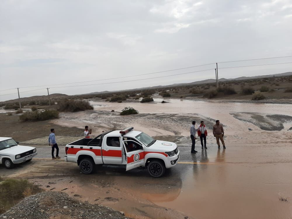 سیل در روستای جعفرآباد قم خسارت جانی درپی نداشت