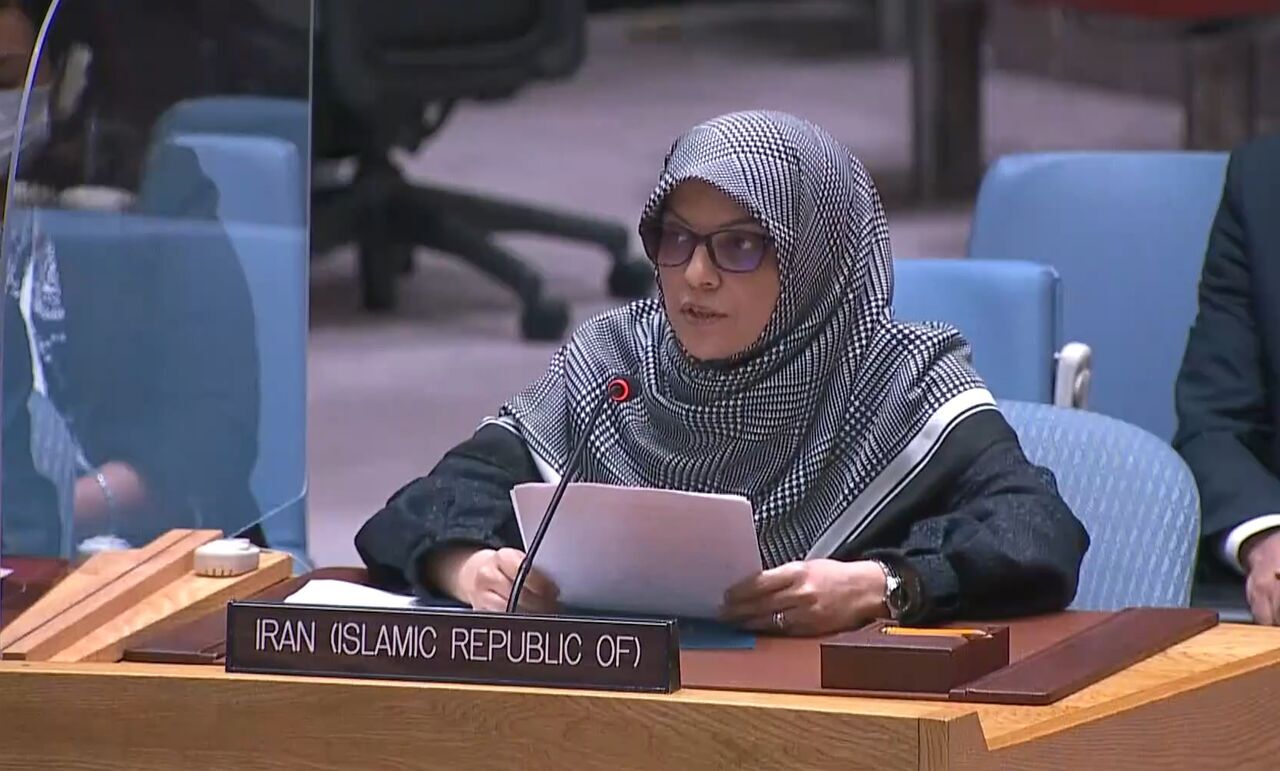 اقوام متحدہ کی سلامتی کونسل کی عدم سرگرمی نے صہیونیوں کو فلسطینیوں کے خلاف جرائم جاری رکھنے کی حوصلہ افزائی کی ہے: ایران