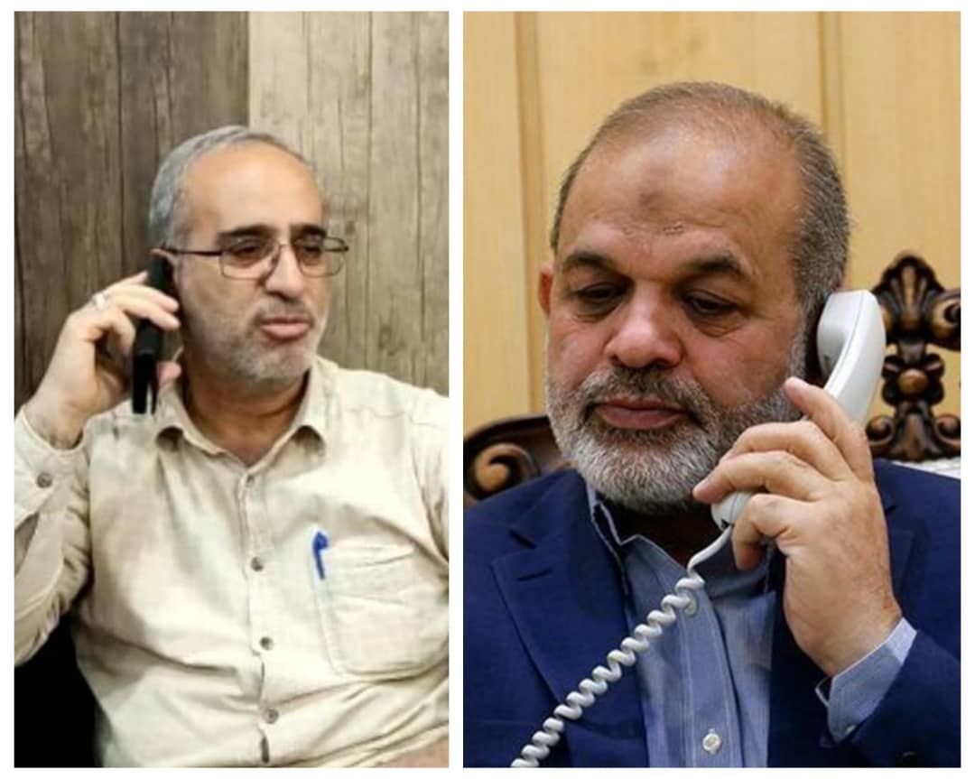 وزیر کشور در تماس با استاندار کرمان‌ آخرین وضعیت مناطق سیل‌زده را پیگیری کرد
