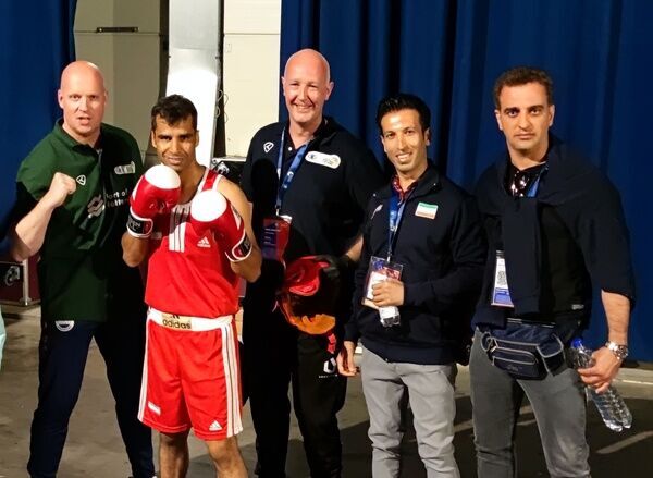 Iranian boxer wins bronze at World Police & Fire Games 