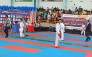 مسابقات کاراته قهرمانی کشور در گنبدکاووس آغاز شد