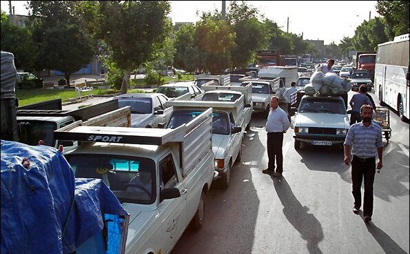 میدان تره بار قزوین و گره ترافیکی در جنوب شهر