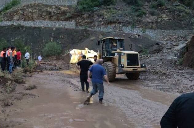 سیلاب در رودهن به مناطق روستایی خسارت وارد کرد / یک نفر فوت شد