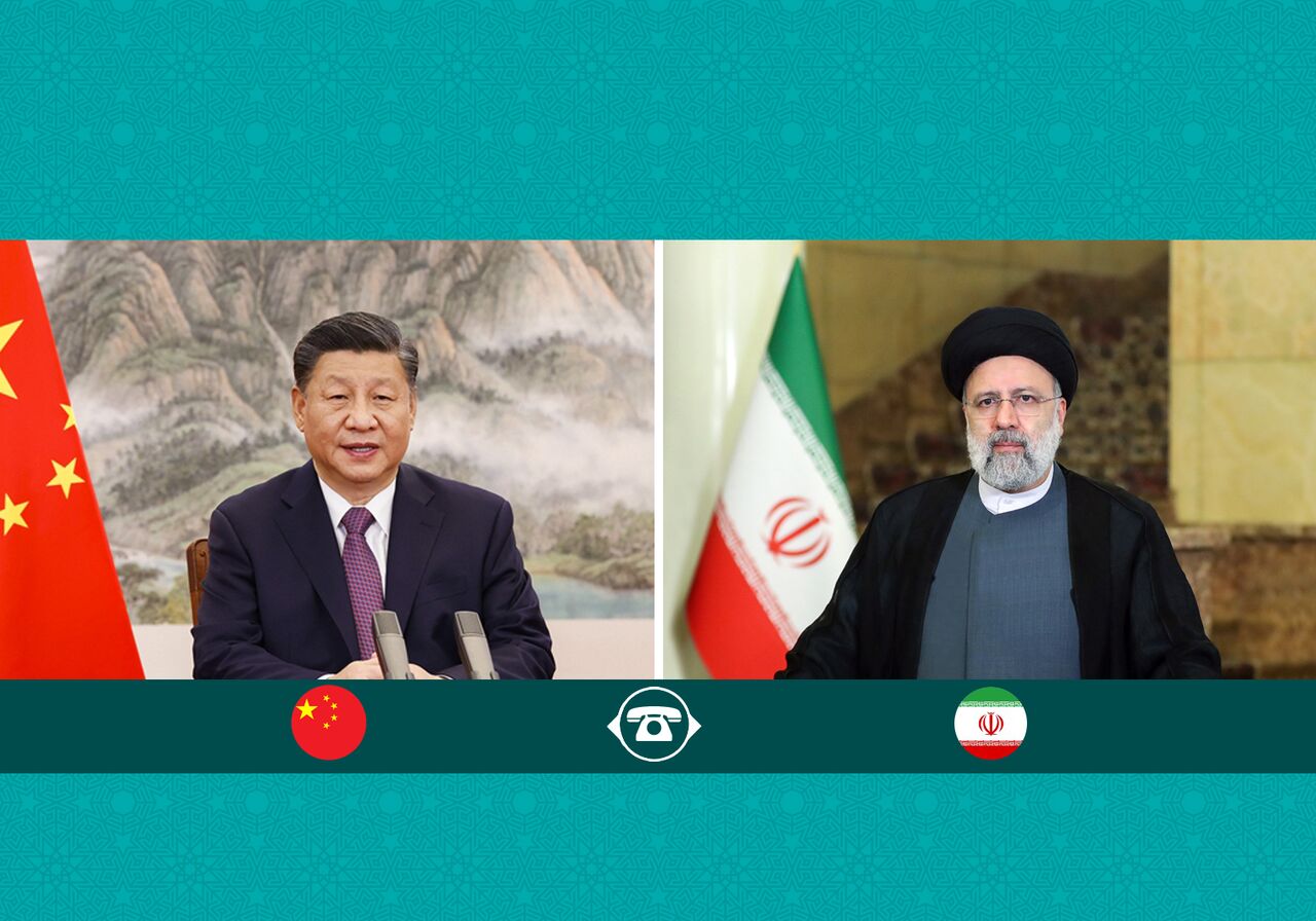 ایران اور چین کا دوطرفہ تعلقات کو مزید مضبوط بنانے پر زور
