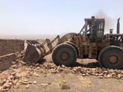 بیش از ۷۰۰ هزار متر مربع از اراضی ملی در کردستان رفع تصرف شد