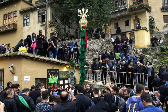شکوه همبستگی در آئینهای محرم گیلان
