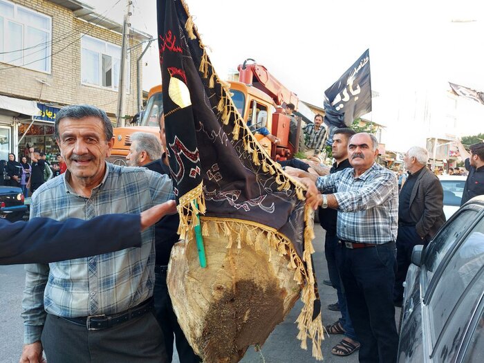 آئین عزاداری قارقارا در خلخال برگزار شد
