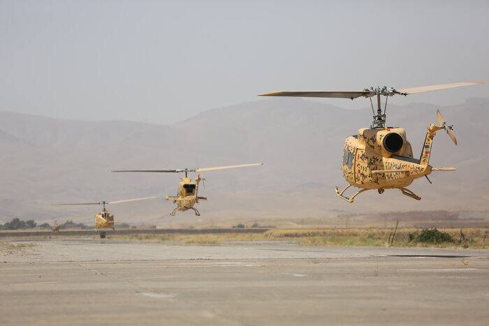 El Ejército iraní cuenta con la flota de helicópteros más potente de Oriente Medio