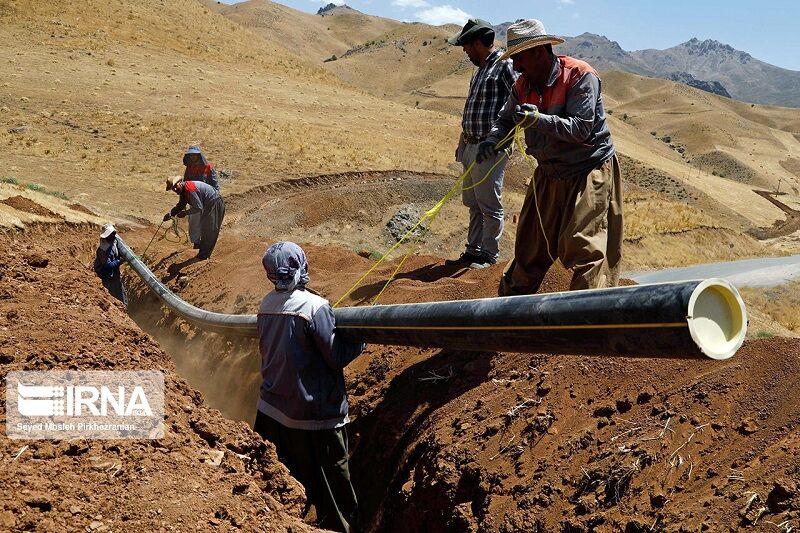 بیش از ۱۲ هزار کیلومتر شبکه گاز در کردستان اجرا شد