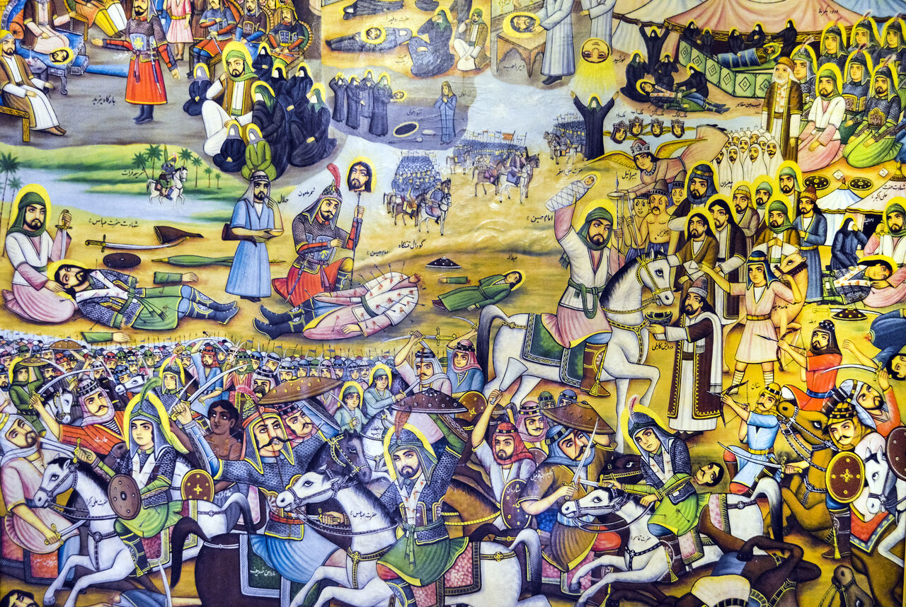 کدام اثر عاشورایی آغاسی به موزه ملک اهدا شد؟