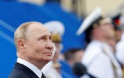 پوتین: نیروی دریایی روسیه به موشک‌های مافوق صوت مجهز می‌شود/ آمریکا تهدید اصلی علیه مسکو