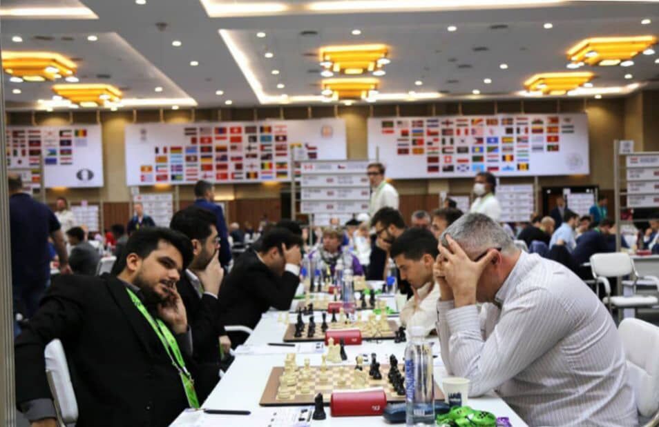 تداوم پیروزی تیم ملی شطرنج آقایان ایران در المپیاد جهانی شطرنج