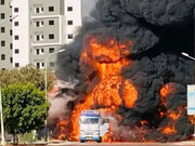 ۷ کشته و ۴۳ زخمی در انفجار تانکر سوخت در لیبی