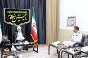 نماینده ولی فقیه در گیلان:نیروی دریایی در جنگ نقش بسزایی داشت