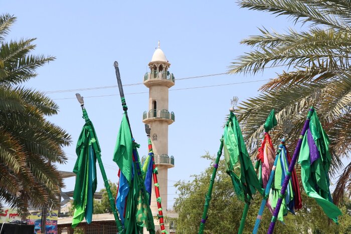 آیین کهن حمل علم شمشیری در قشم برگزار شد+ فیلم
