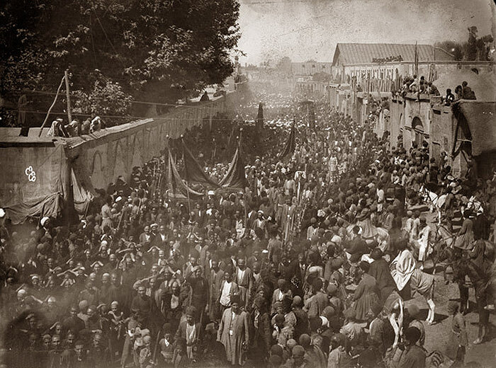 عزاداری محرم ۲ قرن پیش چگونه بود؟ + عکس