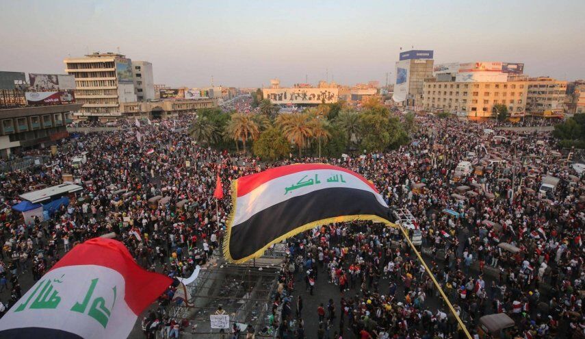 اعلام جزئیات تظاهرات "حمایت از مشروعیت" در بغداد/مردم وارد منطقه سبز نشوند 
