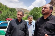 استاندار تهران از مناطق سیل‌زده رودهن بازدید کرد