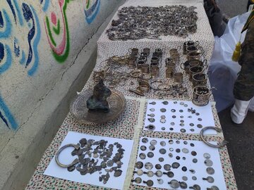  ۴۵ سکه تاریخی در شهرستان تربت حیدریه کشف و ضبط شد