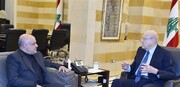 السفير الايراني الجديد لدى بيروت يلتقي رئيس وزراء لبنان