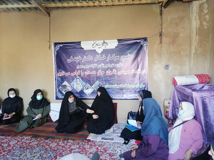 بررسی مشکلات و درخواستهای شاغلان کارگاههای همدان با حضور معاون رییس جمهور