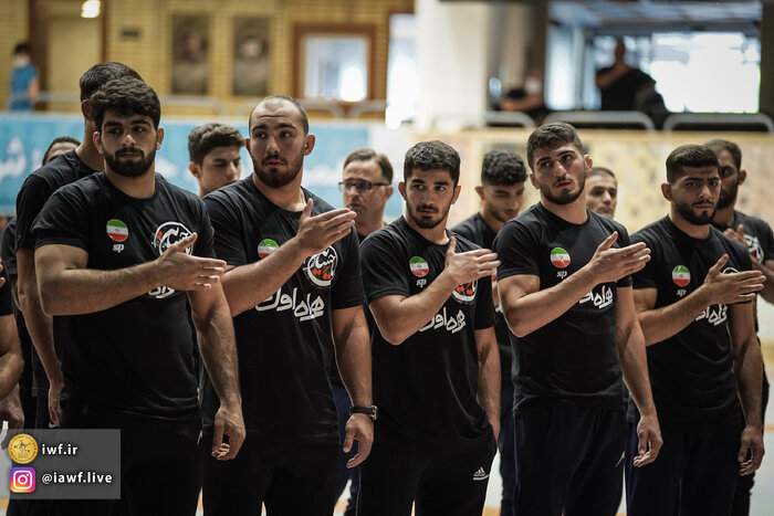 رخت عزای سرور و سالار شهیدان بر تن کمپ کشتی حاج قاسم+ عکس