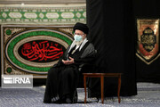 First night of mourning for Imam Hossein held in Supreme Leader’s presence