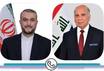 Entretien téléphonique entre les ministres iranien et irakien des Affaires étrangères 
