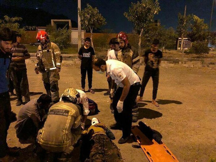 تصادف خودرو سواری با نیسان در تهران ۸ مصدوم داشت