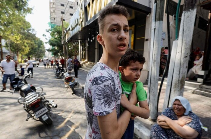 جنایت تازه صهیونیستها در غزه به روایت تصویر