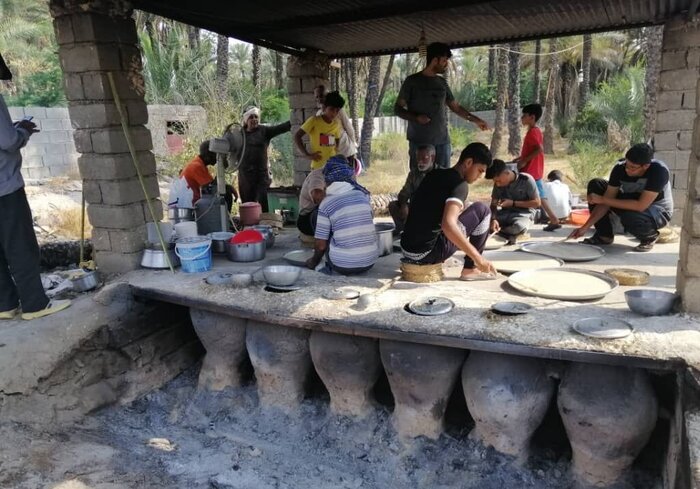 سوگواری اقوام ایرانی در هرمزگان برای شهیدان کربلا