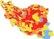 بی‌ثباتی رنگبندی کرونایی در خراسان‌شمالی/ چهار شهرستان در وضعیت قرمز