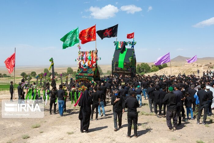 آیینهای عزاداری عاشقان امام حسین(ع) در خطه خورشید