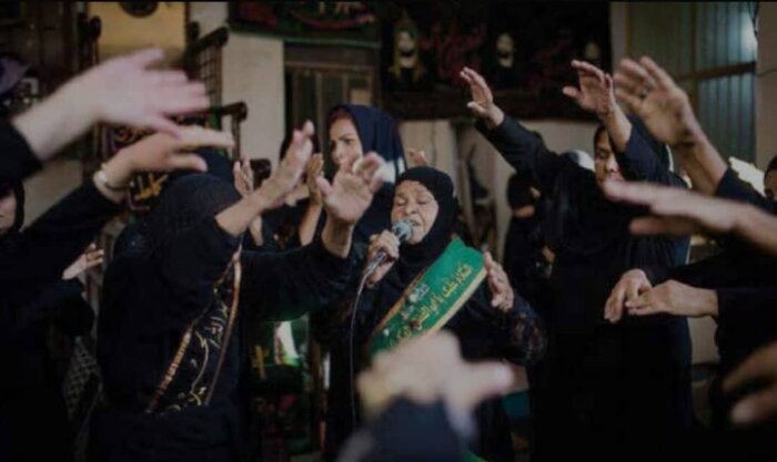 عزاداری ایستاده زنان بوشهری شورآفرین و منحصر به فرد