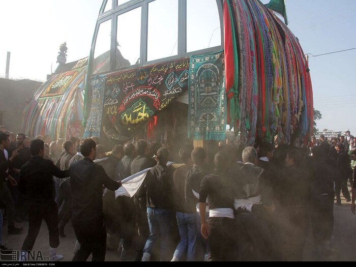 آیینهای عزاداری عاشقان امام حسین(ع) در خطه خورشید