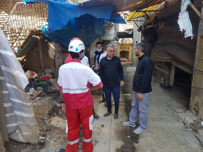 عزم جهادی دامپزشکی استان تهران برای امداد رسانی به سیل زدگان تا پایان ماموریت 