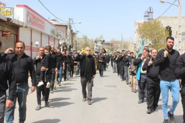 قبله تهران در تاسوعای حسینی غرق ماتم شد