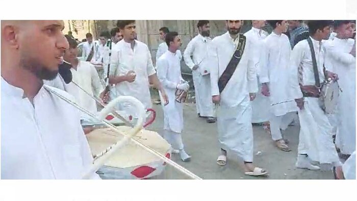 حجله حضرت قاسم؛ مراسمی با شمایلی ویژه + فیلم