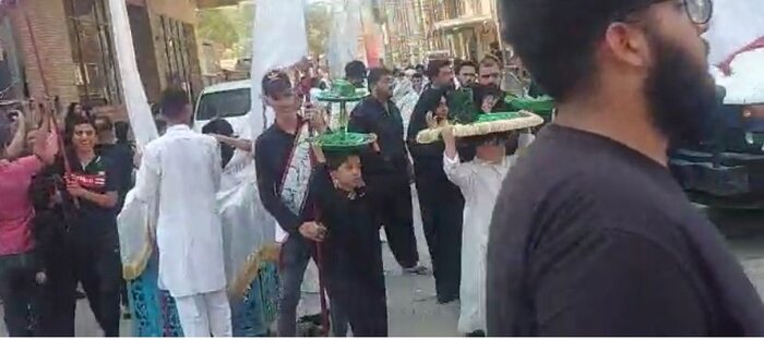 حجله حضرت قاسم؛ مراسمی با شمایلی ویژه + فیلم