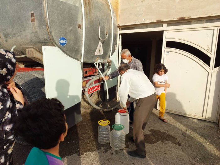 آب مناطق جنوبی شهر کرمانشاه با رفع مشکل تا پایان امشب وصل میشود