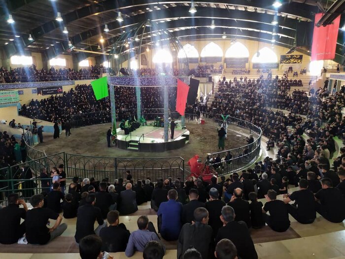 تعزیه ۴۰۰ ساله ارمغانخانه زنجان میزبان خیل عظیم عاشقان حسینی