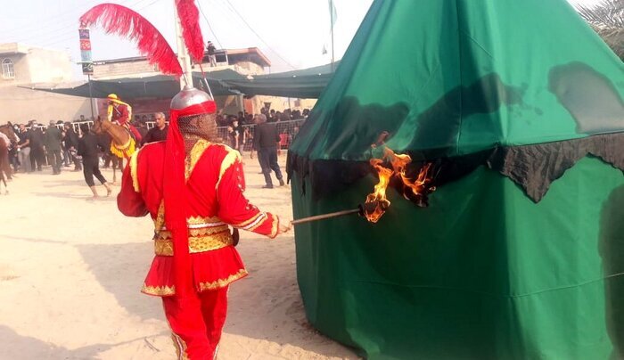 سنگ تمام مومنان ایران اسلامی در عاشورای حسینی