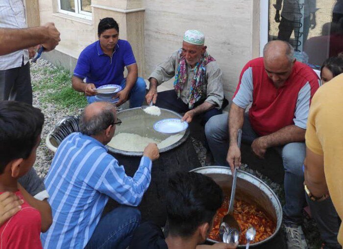 ترکمن‌های اهل سنت گالیکش ارادت خود را به امام حسین(ع) نشان دادند