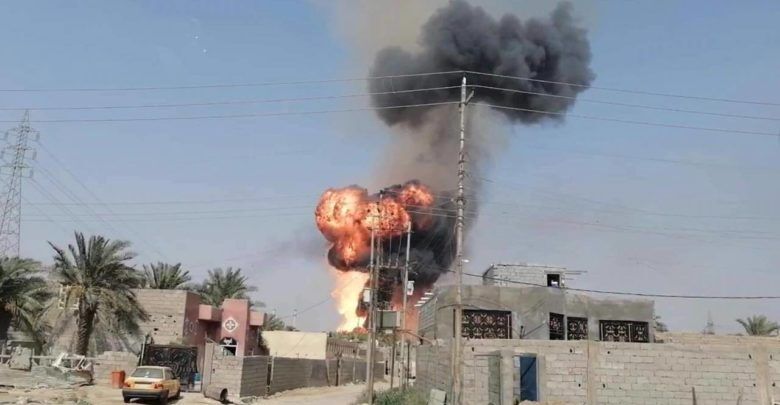  انفجار زاغه مهمات در نجف اشرف 